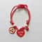 Colorful Braided Cat Collar With Bell Adjustable Pet Necklace For Cats Kittens Puppies 4