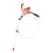 FeatherWhirl Interactive Cat Teaser Wand With Rotating Feather Flexible Steel Wire 8