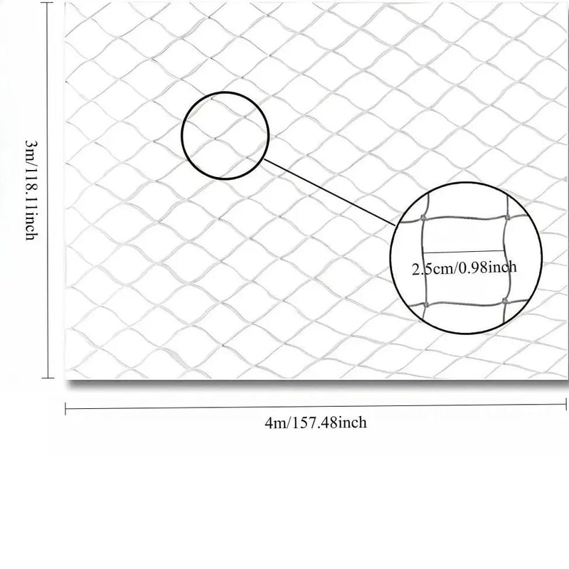 Transparent Cat Safety Net Balcony Stair Protective Barrier To Prevent Pet Falls And Escapes 5