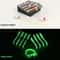 GlowGuard Fluorescent Pet Collar With Bell Reflective Safety Strip For Cats Small Dogs 6