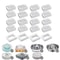 816 Pack Cat Water Fountain Filters With Foam PreFilters Activated Carbon Replacement Filter Set F 0