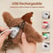 Rechargeable Chirping Flapping Bird Cat Toy With TouchActivated Motion 2