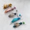 Interactive Insect Cat Wand Refills Plush Feather Bug Teaser Toy Replacement Set 0