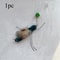 Interactive Insect Cat Wand Refills Plush Feather Bug Teaser Toy Replacement Set 9