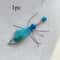 Interactive Insect Cat Wand Refills Plush Feather Bug Teaser Toy Replacement Set 12