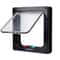Weatherproof 4Way Locking Cat Door For Interior Exterior Doors Pet Flap For Cats Up To 20 Lbs 6