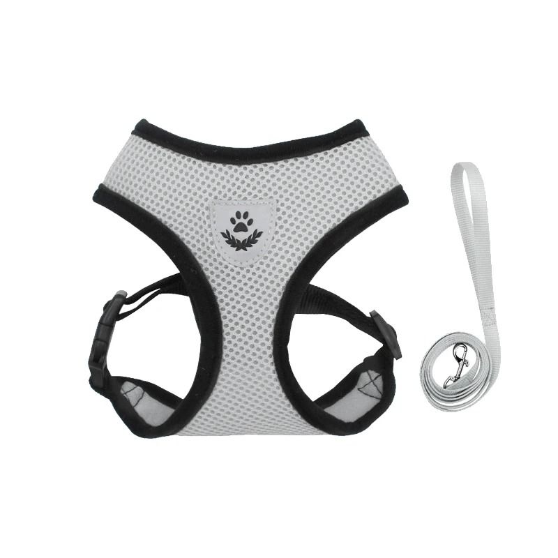 EscapeProof Reflective Cat Harness And Leash Set Adjustable Kitten Vest For Outdoor Walking 7