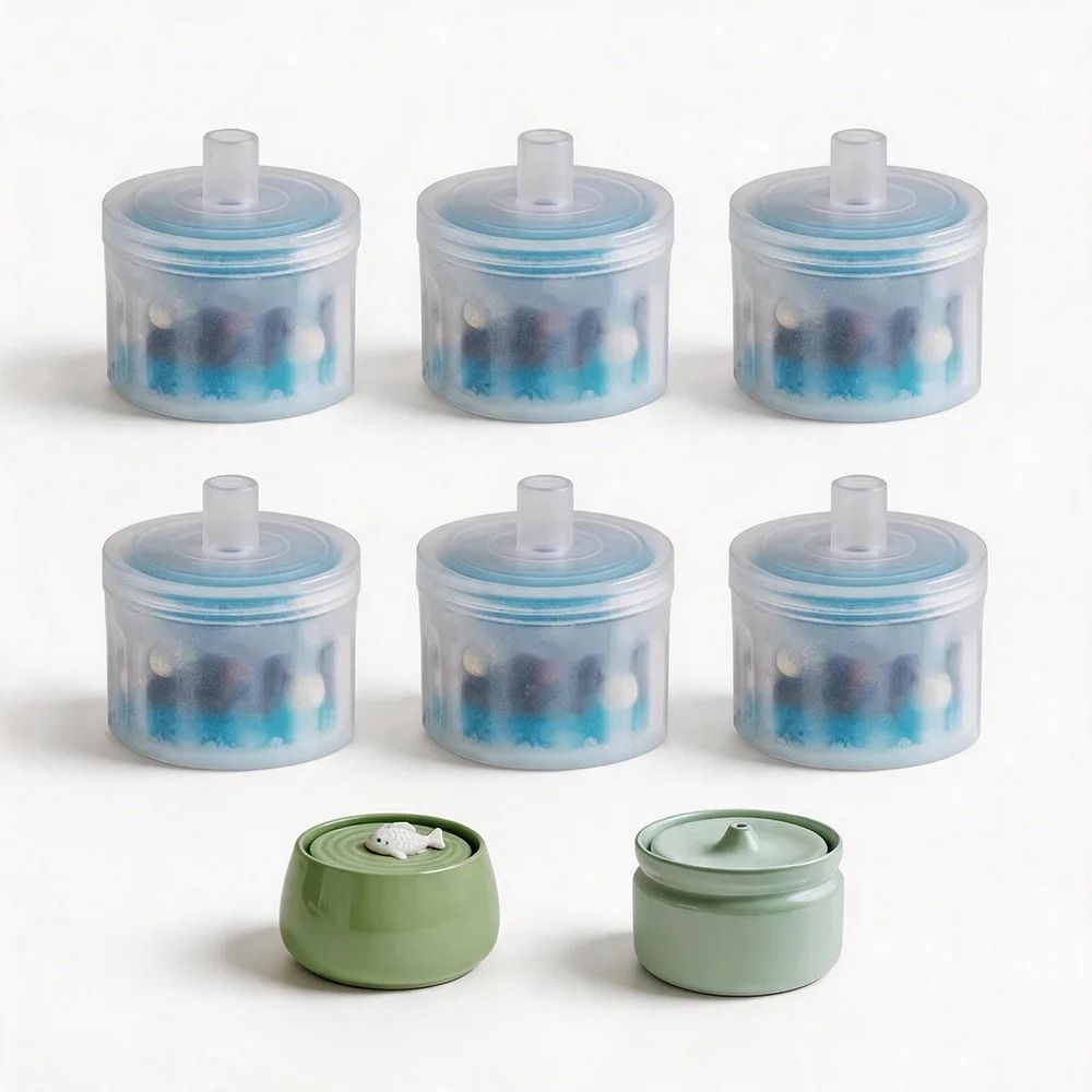 13L Cat Water Fountain Replacement Filter Set With Pump Sponge For Pet Drinking Fountain 0