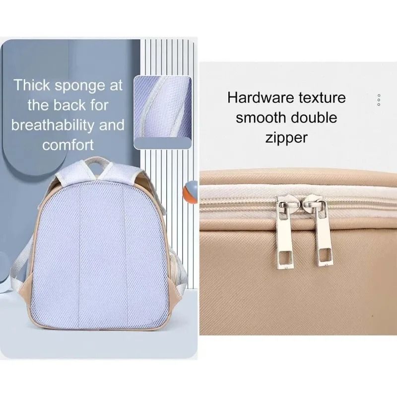 Portable Transparent Pet Backpack Carrier For Cats Small Dogs With Breathable Foldable Travel Desi 4