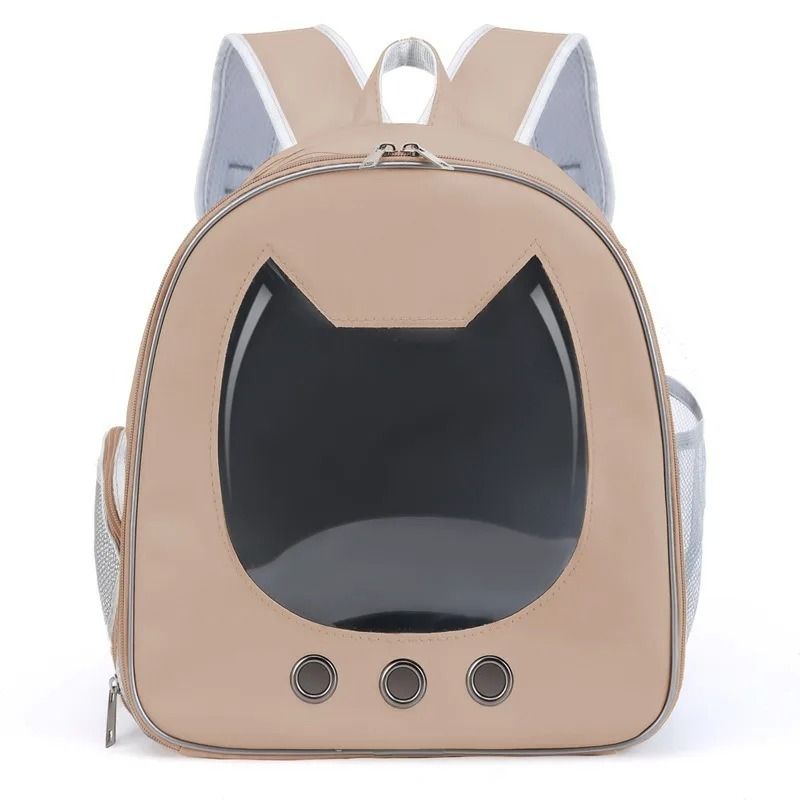 Portable Transparent Pet Backpack Carrier For Cats Small Dogs With Breathable Foldable Travel Desi 7