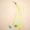 Elastic Cat Wand Replacement Head Set With Wool Ball And Net Teaser Attachments 4