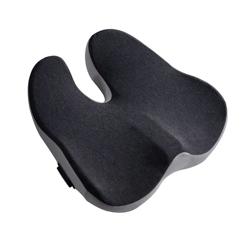 Orthopedic Hot Vibe Massage Cushion Vibration Massage And Hot Compress For Back And Waist Support 0