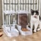Large Capacity Automatic Pet Water And Food Dispenser Set 0