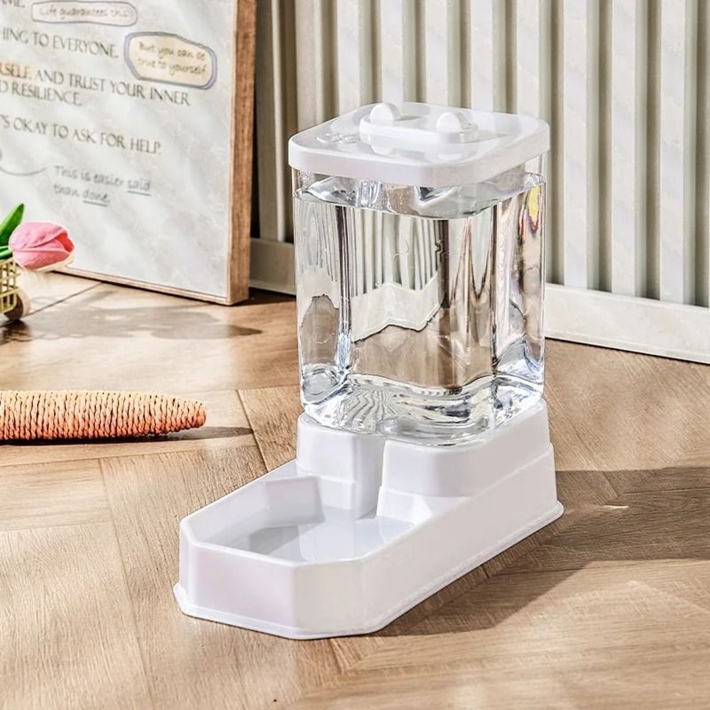 Large Capacity Automatic Pet Water And Food Dispenser Set 5