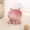 Elevated Tilted Ceramic Cat Bowl 8