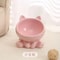 Elevated Tilted Ceramic Cat Bowl 8