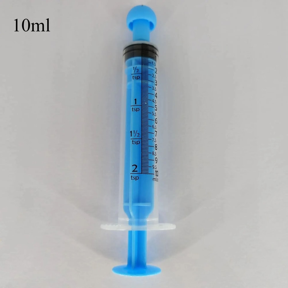 6 Pack Pet Feeding Syringe Set With Caps 5
