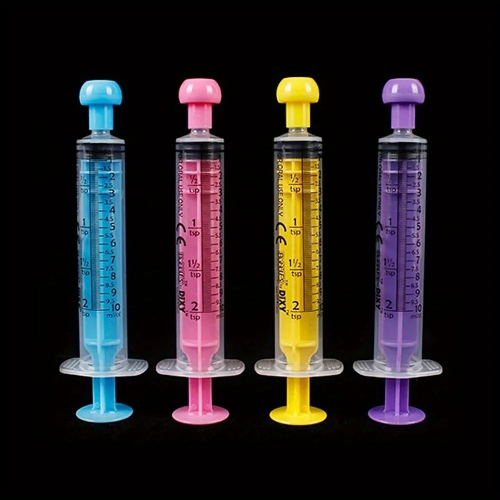 6 Pack Pet Feeding Syringe Set With Caps 7