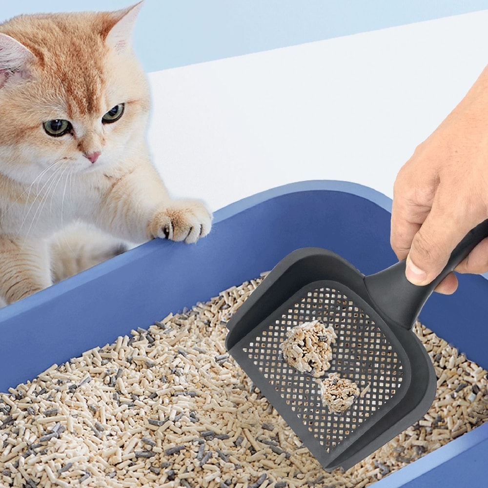 Washable Cat Litter Scoop With Hollow Separator 1
