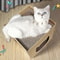 Foldable Cat House Scratching Board 2