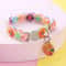 Colorful Paw Print Pet Collar With Bell 1