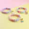 Colorful Paw Print Pet Collar With Bell 3