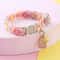 Colorful Paw Print Pet Collar With Bell 9