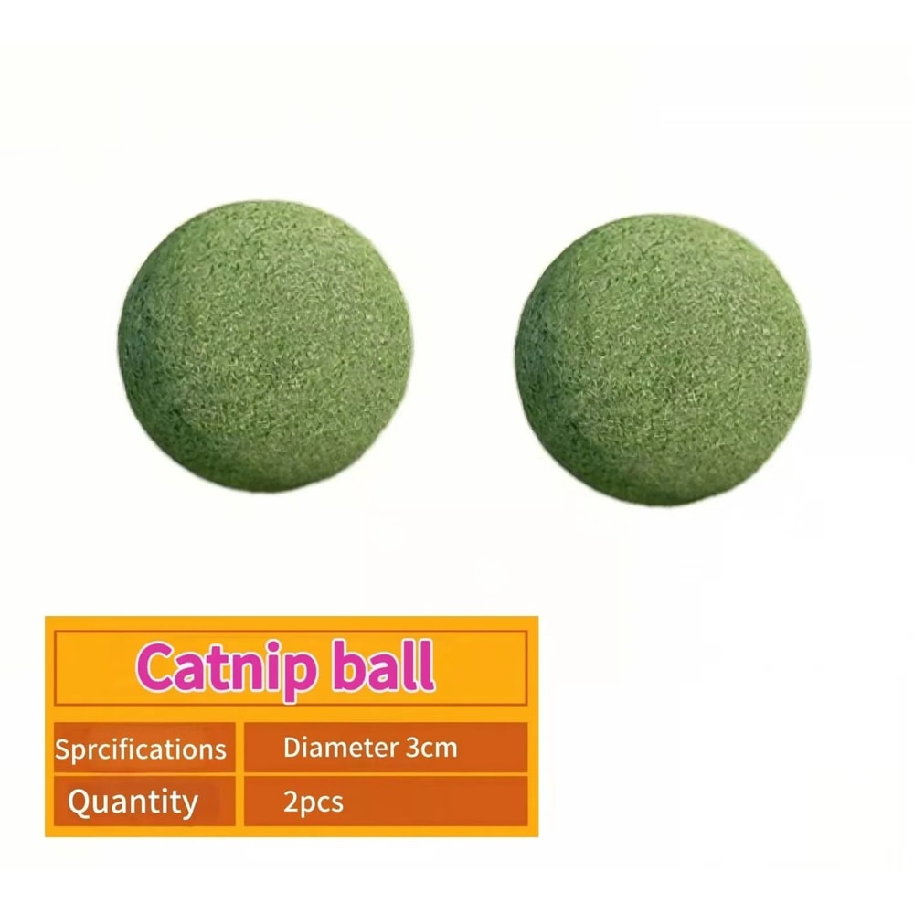 Natural Catnip Wall Ball Toy For Licking And Chewing 8