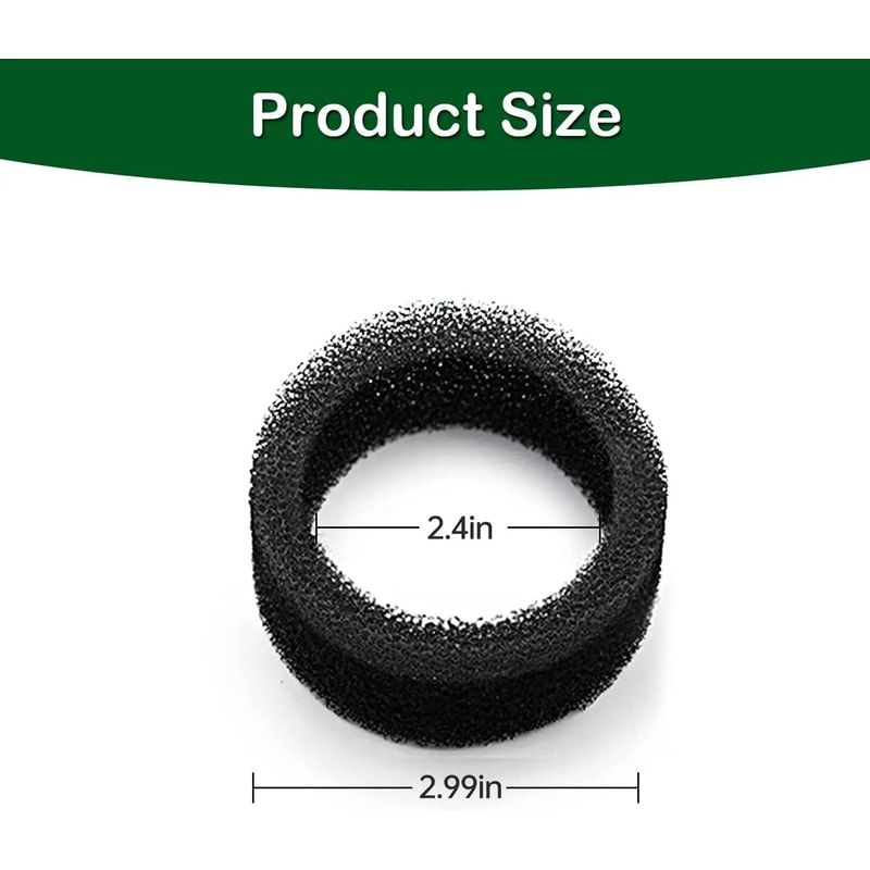 SMA800 Cat Water Fountain Foam Filter Replacement Pack 4 Count 5