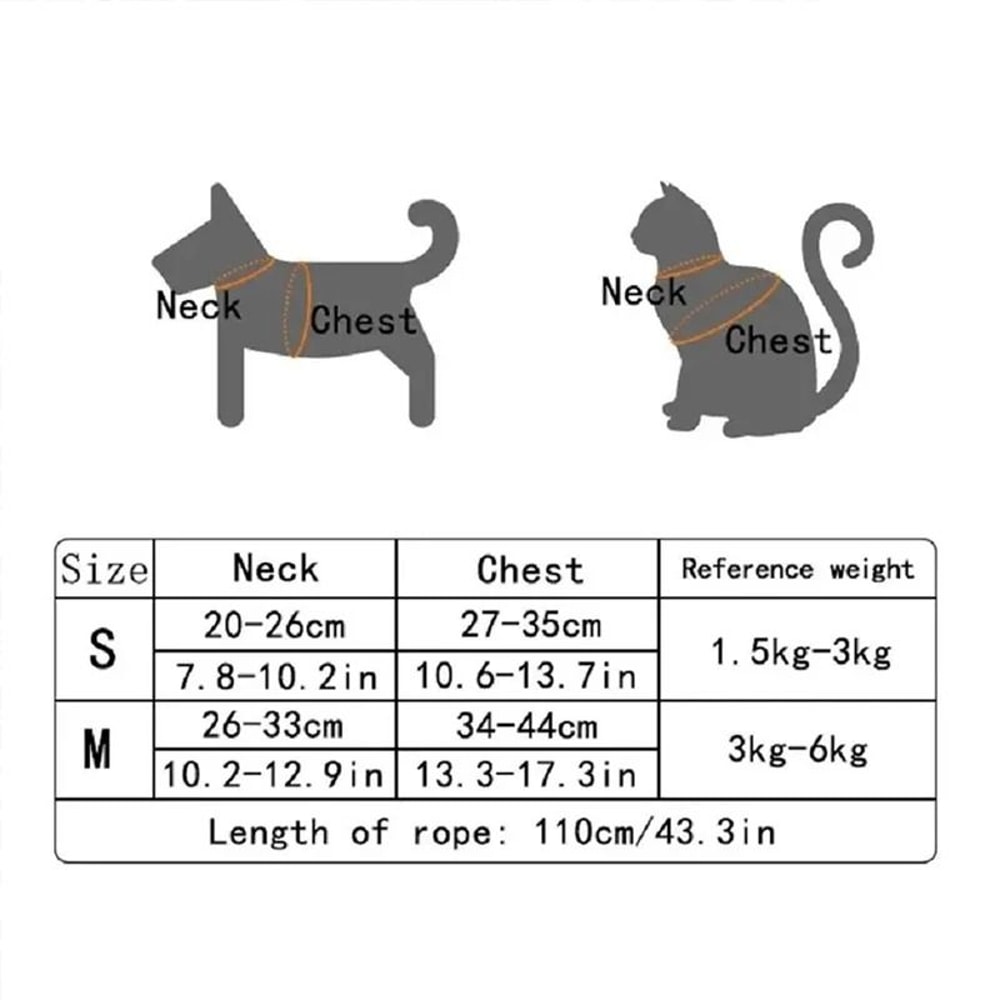 Adjustable Kitten Harness And Collar Set For Safe Walks Everyday Adventures 5