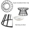 Elevated Ceramic Cat Bowl With Iron Stand AntiSpill Feeding Dish For Food Water 3