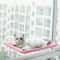 Sunny Window Cat Hammock With 44 Lb Capacity Elevated Hanging Bed Lounge Perch 12