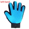Pet Grooming Glove Deshedding Brush For Cats Dogs Gentle Hair Removal And Massage Mitt 13