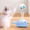 USB Rechargeable Interactive Whale Ball Cat Toy With Automatic Motion Teaser Function 1