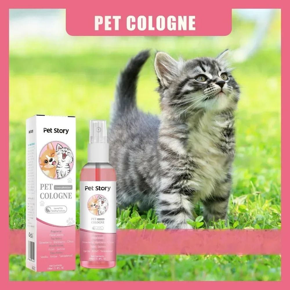 Premium Dog Grooming Spray Deodorizer LongLasting Pet Cologne For Fresh Coat Care 3