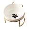 2029 Fl Oz Elevated Ceramic Pet Bowl With Raised Stand For Cats Small Dogs 10