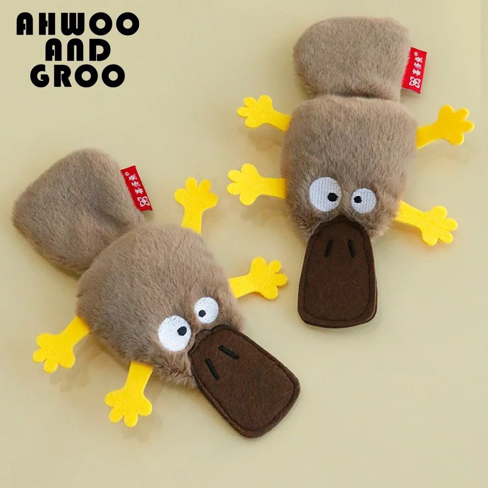 Catnip Platypus Crinkle Cat Toy Interactive Chew Teaser Toy For Dental Care And Play 1