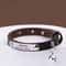 Custom Engraved Leather Cat Collar With Bell Adjustable AntiLost ID Collar 2