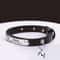 Custom Engraved Leather Cat Collar With Bell Adjustable AntiLost ID Collar 10
