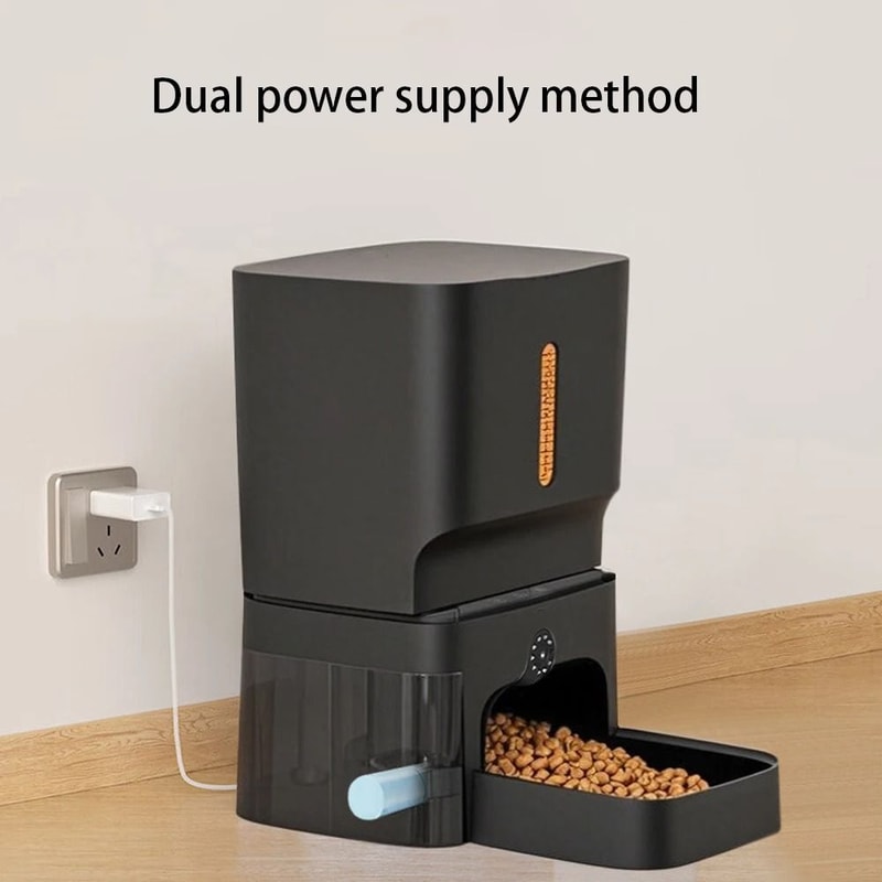 7L Smart Automatic Pet Feeder With HD Camera WiFi App Control Voice Recording 5