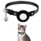 Reflective AirTag Cat Collar With Bell Adjustable GPS Tracking Collar For Cats Small Pets 11