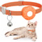 Reflective AirTag Cat Collar With Secure Holder Bell GPS Tracking Support 7