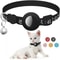 AirTag Ready Reflective Breakaway Cat Collar With Bell For Kittens Cats 10