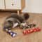 Cat Grass Plush Chew Pillow Interactive Catnip Kicker Toy For Indoor Cats 3