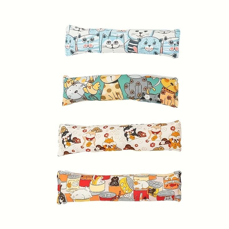 Cat Grass Plush Chew Pillow Interactive Catnip Kicker Toy For Indoor Cats 4