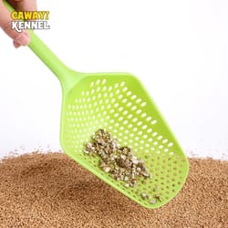 extra large deep shovel cat litter scoop for fast & easy cleaning