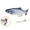 USB Rechargeable Flopping Fish Cat Toy With Realistic SelfMoving Motion For Cats Small Dogs 2