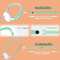 Rechargeable Automatic Laser Cat Collar Toy With Infrared Interactive Play For Cats Kittens 6