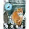 GlowintheDark AirTag Cat Collar With Moon Charm Breakaway Safety Buckle 3