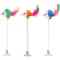 Interactive Spring Cat Toy With Suction Cup Mouse Feather Teaser 8
